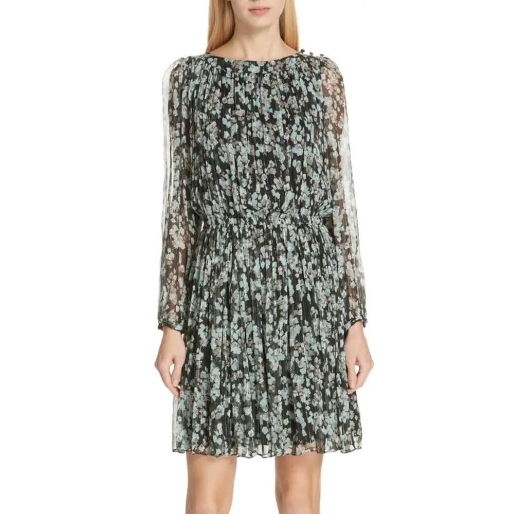 NWT Jason Wu Floral Metallic Dress